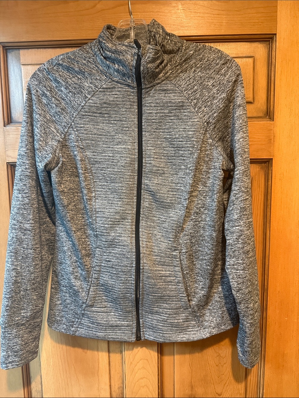 Avia Gray Full-Zip Active Jacket
